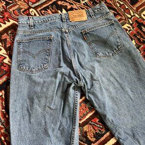 Vintage LEVI'S 505 Orange Tab Regular Medium Wash Boyfriend Jeans